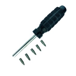 Κατσαβίδι Με 5 Εναλλασσόμενες Μύτες 17106