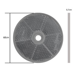 Αντανακλαστικό Αυτοκόλλητο & Βιδωτό Στρόγγυλο 60mm Proplast Πορτοκαλί 26108101 1 Τεμάχιο