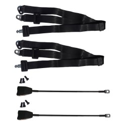 Ζώνη Ασφαλείας 3 Σημείων Με Μπαστούνι 55cm Auto GS 20604 4 Τεμάχια Ζώνη Ασφαλείας 3 Σημείων Με Μπαστούνι 55cm Auto GS 20604 4 Τεμάχια