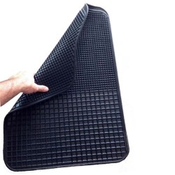 Πατάκια Αυτοκινήτου Universal Από Λάστιχο Διπλής Όψεως Μαύρα 2 Τεμάχια Πατάκια Αυτοκινήτου Universal Από Λάστιχο Διπλής Όψεως Μαύρα 2 Τεμάχια