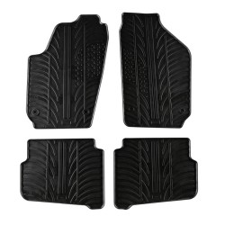 Πατάκια Αυτοκινήτου Gledring 0061 VW Polo 9N-9N3 2003-2008 / Seat Ibiza 6L 2003-2008 / Seat Cordoba 6L 2003-2008 Μαύρο 4 Τεμάχια