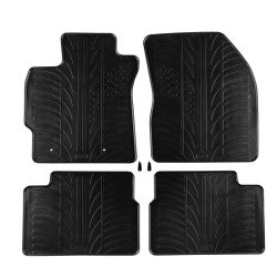 Πατάκια Αυτοκινήτου Gledring 0260 Toyota Auris 2007-2012 / Corolla Sedan 2007-2013 Μαύρο 4 Τεμάχια