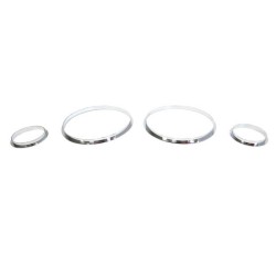 Δαχτυλίδια Καντράν Για Opel Astra G 98-04, Zafira A 98-05 Χρώμιο