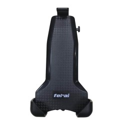 Βάση Κινητού Αεραγωγού Μαύρη Με Λευκό Λογότυπο Feral 22116