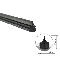 Λάστιχο Υαλοκαθαριστήρα Ανταλλακτικό 60cm Με Λαμάκια Τύπου Bosch 1 Τεμάχιο Λάστιχο Υαλοκαθαριστήρα Ανταλλακτικό 60cm Με Λαμάκια Τύπου Bosch 1 Τεμάχιο