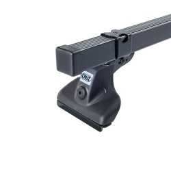 Μπάρες Οροφής Σιδερένιες CRUZ Cargo Xpro-140cm 923-203 Σετ Με Πόδια Για VW Transporter / Multivan / Caravelle T5 03-15 / T6 15+ 2 Τεμάχια