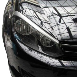 Φρυδάκια Μπροστινών Φαναριών Για VW Golf VI (6) 08-11 2 Τεμάχια