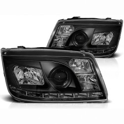 Μπροστινά Φανάρια Set Για Vw Bora 98-05 DRL Μαύρα H1/H1/H7 Sonar Μπροστινά Φανάρια Set Για Vw Bora 98-05 DRL Μαύρα H1/H1/H7 Sonar