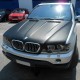 Μπροστινά Φανάρια Set Για Bmw X5 E53 99-03 Angel Eyes & Led Φλας Μαύρα H7/H7 Depo