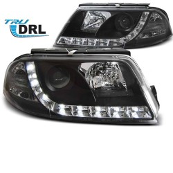 Μπροστινά Φανάρια Set Για Vw Passat 3BG 00-05 TRU DRL Μαύρα H1/H1 Sonar Μπροστινά Φανάρια Set Για Vw Passat 3BG 00-05 TRU DRL Μαύρα H1/H1 Sonar