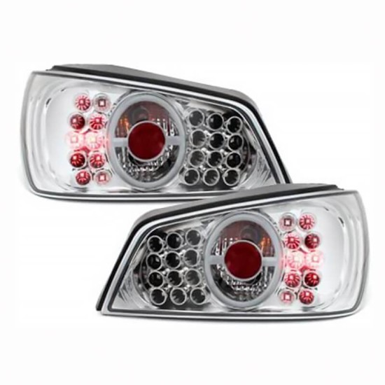 Πισινά Φανάρια Set Για Peugeot 306 92-96 Χρωμίου LH Group