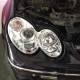 Μπροστινά Φανάρια Set Για Mercedes-Benz CLK W209 03-10 Projectors Χρωμίου H7/H1 Με Ρυθμιστή Αέρος Sonar