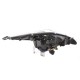 Μπροστινά Φανάρια Set Για Ford Fiesta 08-12 DRL Μαύρα H7/H1 Με Μοτέρ Sonar