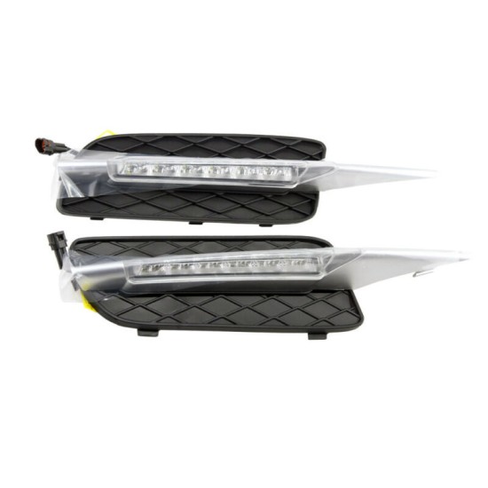 DRL Set Για Bmw X5 E70 07-09 Με Απλό Προφυλακτήρα 2 Τεμάχια
