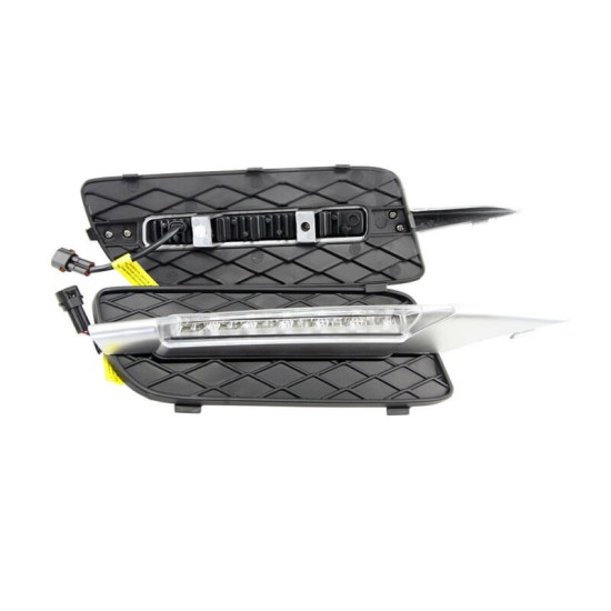 DRL Set Για Bmw X5 E70 07-09 Με Απλό Προφυλακτήρα 2 Τεμάχια