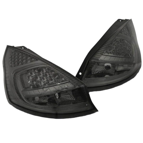 Πισινά Φανάρια Set Για Ford Fiesta 08-12 Led Φιμέ Depo
