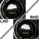 Μπροστινά Φανάρια Set Για Audi A4 B5 94-98 Angel Eyes Μαύρα H7/H7 Depo