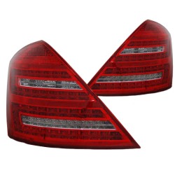 Πισινά Φανάρια Set Για Mercedes-Benz S-Class W221 05-09 Led Κόκκινο/Crystal Depo Πισινά Φανάρια Set Για Mercedes-Benz S-Class W221 05-09 Led Κόκκινο/Crystal Depo