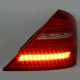 Πισινά Φανάρια Set Για Mercedes-Benz S-Class W221 05-09 Led Κόκκινο/Crystal Depo