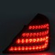 Πισινά Φανάρια Set Για Mercedes-Benz S-Class W221 05-09 Led Κόκκινο/Crystal Depo