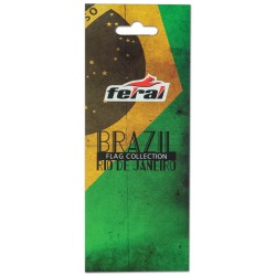 Αρωματικό Αυτοκινήτου Κρεμαστό Feral Flag Collection Brazil Αρωματικό Αυτοκινήτου Κρεμαστό Feral Flag Collection Brazil