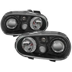 Μπροστινά Φανάρια Set Για Vw Golf IV (4) 97-03 R32 Look Projectors Μαύρα H7/H7/H3 Depo Μπροστινά Φανάρια Set Για Vw Golf IV (4) 97-03 R32 Look Projectors Μαύρα H7/H7/H3 Depo