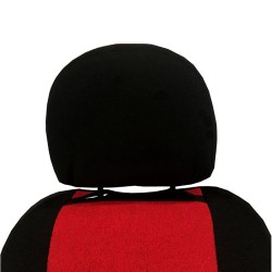 Πλατοκαθίσματα Μπροστινά Πετσέτα Super Fresh Μαύρο-Κόκκινο 2 Τεμάχια Πλατοκαθίσματα Μπροστινά Πετσέτα Super Fresh Μαύρο-Κόκκινο 2 Τεμάχια