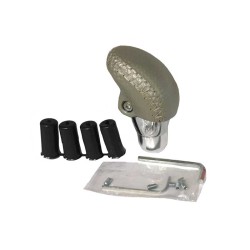 Πόμολο Λεβιέ Ταχυτήτων Universal Γκρι Με Νίκελ Οβάλ Σπαστό Για Κανονική Όπισθεν 37033