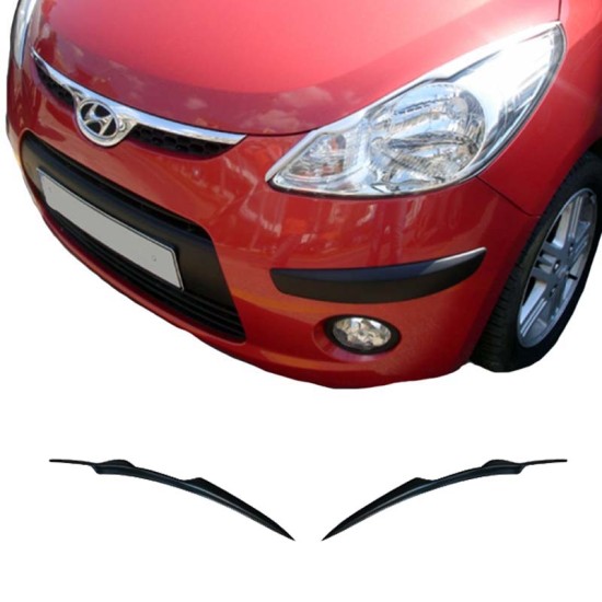 Φρυδάκια Μπροστινών Φαναριών Για Hyundai i10 07-13 2 Τεμάχια