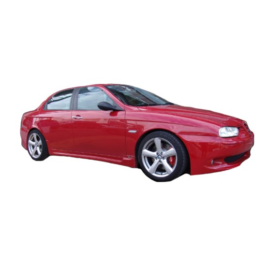 Πλαινά Μασπιέ Για Alfa Romeo 156 96-07 (B) Από Abs Πλαστικό 2 Τεμάχια