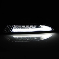 Μπροστινά Φλας Για Vw Scirroco 08-14 Led Tube & DRL Χρώμιο 2 Τεμάχια Reliable Auto Parts Μπροστινά Φλας Για Vw Scirroco 08-14 Led Tube & DRL Χρώμιο 2 Τεμάχια Reliable Auto Parts