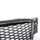 Μάσκα Για Audi A4 B8 08-11 RS4 Look Κυψελωτή Χρώμιο/Μαύρο 1 Τεμάχιο