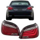 Πισινά Φανάρια Set Για Bmw 5 E60 03-07 Led Bar Κόκκινο/Crystal JunYan