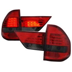 Πισινά Φανάρια Set Για Bmw X3 E83 04-06 Led Κόκκινο/Φιμέ Eagle Eyes