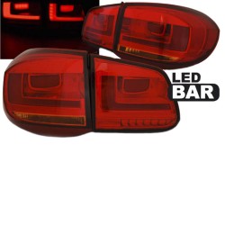 Πισινά Φανάρια Set Για Vw Tiguan 07-11 Led Bar Facelift Look Eagle Eyes