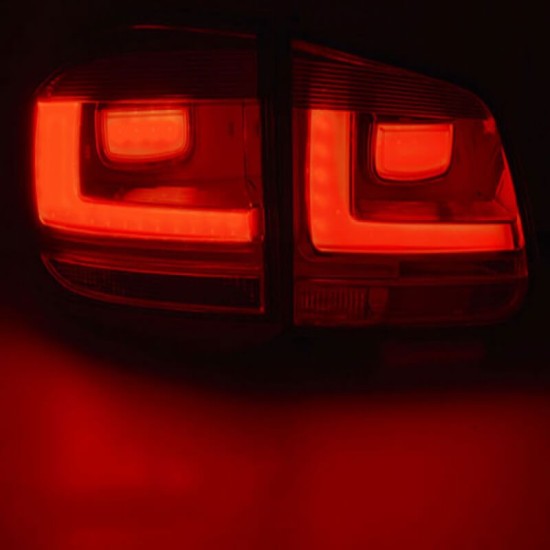 Πισινά Φανάρια Set Για Vw Tiguan 07-11 Led Bar Facelift Look Eagle Eyes