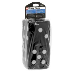 Ζάρια Κρεμαστά Διακοσμητικά ''Jumbo Size'' Μαύρα 9x9cm 2 Τεμάχια Ζάρια Κρεμαστά Διακοσμητικά ''Jumbo Size'' Μαύρα 9x9cm 2 Τεμάχια