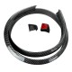 Αεροτομή Πορτ Παγκάζ Universal Lipspoiler Carbon 145x4cm Από Abs Πλαστικό (Soft)
