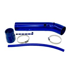 Σωλήνας Εισαγωγής Αέρα Αλουμινίου Μπλέ Φ76mm x 420mm Σωλήνας Εισαγωγής Αέρα Αλουμινίου Μπλέ Φ76mm x 420mm
