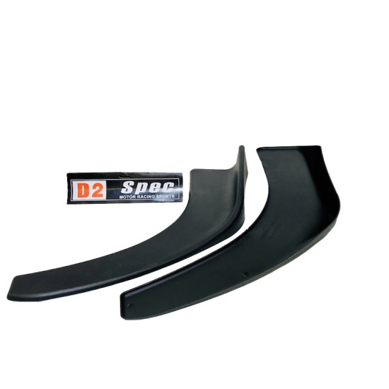 Μπροστινά Spoiler Δεξιά & Αριστερά Universal "Flaps" UT-5001-3 Από Abs Πλαστικό 2 Τεμάχια