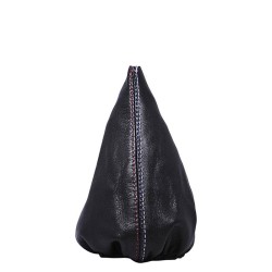 Φυσούνα Λεβιέ Ταχυτήτων Universal Δερμάτινη Μαύρη Tri-color Bmw Style 20718 Φυσούνα Λεβιέ Ταχυτήτων Universal Δερμάτινη Μαύρη Tri-color Bmw Style 20718