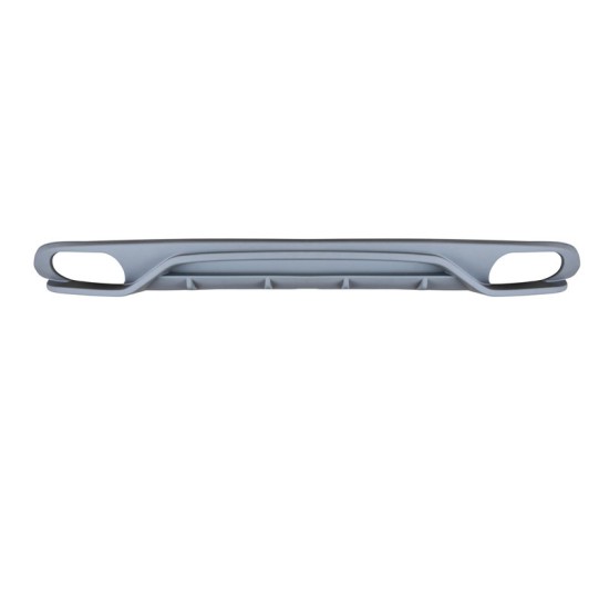 Diffuser Πίσω Προφυλακτήρα Για Audi A4 B8 08-11 Sedan/Avant ABT Look Από Abs Πλαστικό