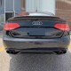 Diffuser Πίσω Προφυλακτήρα Για Audi A4 B8 08-11 Sedan/Avant ABT Look Από Abs Πλαστικό