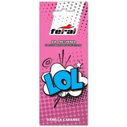 Αρωματικό Αυτοκινήτου Κρεμαστό Feral Speech Collection LOL Αρωματικό Αυτοκινήτου Κρεμαστό Feral Speech Collection LOL
