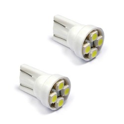 Λάμπες Led T10 12volt 4 Led Wedge Canbus Λευκό Φως 14192 2 Τεμάχια Λάμπες Led T10 12volt 4 Led Wedge Canbus Λευκό Φως 14192 2 Τεμάχια