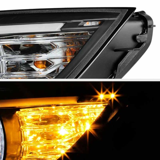 Μπροστινά Φανάρια Set Για Bmw 3 E92 / E93 06-10 U-LED 3D Angel Eyes Μαύρα Xenon D1S Sonar