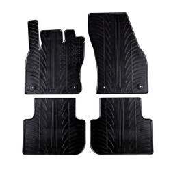 Πατάκια Αυτοκινήτου Gledring 0646 VW Tiguan 2016- Μαύρο 4 Τεμάχια