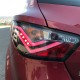 Πισινά Φανάρια Set Για Seat Ibiza 6J 08-12 Led Bar Μαύρα Sonar
