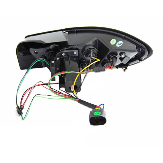 Πισινά Φανάρια Set Για Seat Ibiza 6J 08-12 Led Bar Μαύρα Sonar