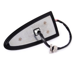 Κεραία Οροφής Αυτοκινήτου Universal Τύπου Καρχαρία Μαύρη Μεγάλη Με Καλώδιο 14223